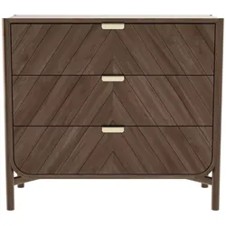 Hartô - Marius Schubladen-Kommode, Walnuss natur