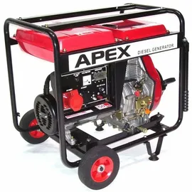 Apex Digital Diesel Stromerzeuger Generator 5500 400V Notstromaggregat Generator 06282