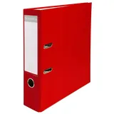 Exacompta 918403B 20x Ordner aus PP mit 2 Ringen, Rücken 80mm, 32x29cm für DIN A4+ Rot