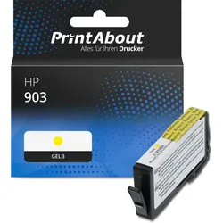 Druckerpatrone kompatibel mit HP 903 (T6L95AE) - Gelb