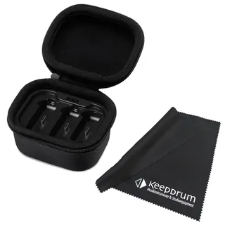 Rode Charge Case + für Wireless GO Gen 3 mit keepdrum Mikrofasertuch