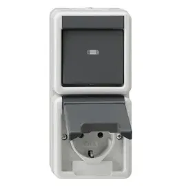 Gira 417630 Kombi senkr. KD (417630) - Grau