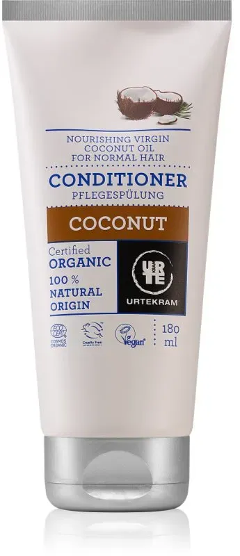 Urtekram Coconut Conditioner mit Kokosöl zum nähren und Feuchtigkeit spenden 180 ml