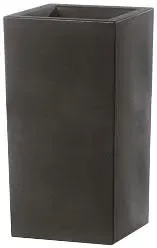 Vase KU571 H80cm D40x40cm anthrazit