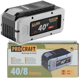 PROCRAFT 40/8 Akku 40 V 8,0 Ah