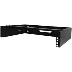 StarTech.com 2U Wall Mount Rack, 19" Wall Mount Network Rack, 14 inch Deep (Low