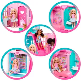 Barbie Puppenhaus Pop-Up-Haus Chelsea mehrfarbig JFW49