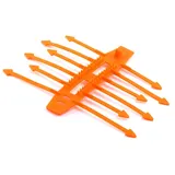 KOX Verbissschutzklemmen Orange 1000 Stk.
