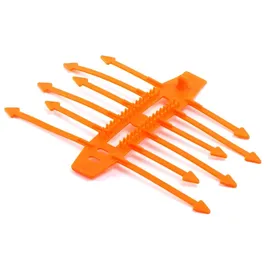 KOX Verbissschutzklemmen Orange 1000 Stk.