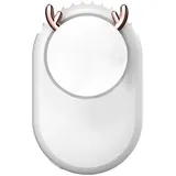 Hängender Nackenventilator / Nackenventilator / Lazy Ventilator / Tragbarer Lazy Ventilator Weißes Hirschgeweih