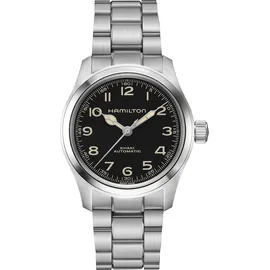 Hamilton Khaki Field Murph Leder 38 mm H70405130