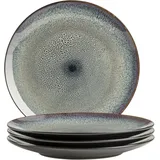 Mäser Teller-Set, Teona, Blau, Braun, Grün, Schwarz