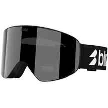 Bliz Flow matte black/smoke w silver mirror (21 00)