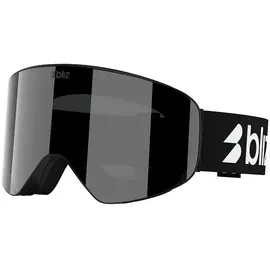 Bliz Flow matte black/smoke w silver mirror (21 00)