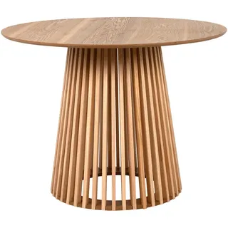 P & B Esstisch, Holzwerkstoff, rund, konisch, Säule, Sockel, 100x75x100 cm, Esszimmer, Tische, Esstische, Esstische rund