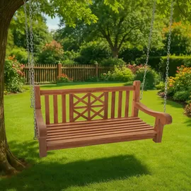 deluke Schaukelbank 120 x 61 x 70 cm Teak