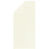 Egeria Handtücher EGERIA "Manhatten Gold", weiß (ivory), B:70cm L:140cm, Frottier, Obermaterial: 100% Baumwolle, Handtücher, Uni Programm mit Streifenbordüre, reine Baumwolle
