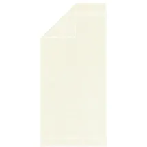 Egeria Handtücher EGERIA "Manhatten Gold", weiß (ivory), B:70cm L:140cm, Frottier, Obermaterial: 100% Baumwolle, Handtücher, Uni Programm mit Streifenbordüre, reine Baumwolle