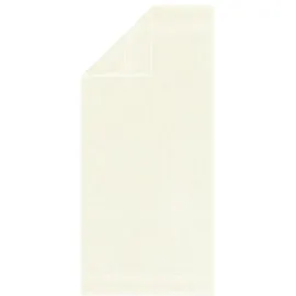 Egeria Handtücher EGERIA "Manhatten Gold", weiß (ivory), B:70cm L:140cm, Frottier, Obermaterial: 100% Baumwolle, Handtücher, Uni Programm mit Streifenbordüre, reine Baumwolle