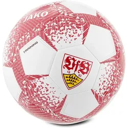JAKO Ball VfB Ball Performance, weiß/rot, 5