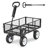 Vevor Bollerwagen 408,2 kg Tragkraft schwarz