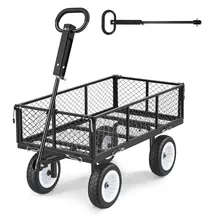 Vevor Bollerwagen 408,2 kg Tragkraft schwarz