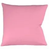 FLEURESSE Colours Kissenbezug, Mako Satin, 9100, Pink, 80 x 80 cm
