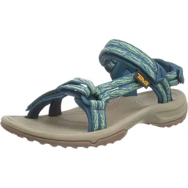 Teva Damen Terra Fi Lite Womens Sandale, Waves Cadmium Green, 36 EU