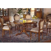 JVmoebel Esstisch, Klassischer Luxus Tisch Holz Tische Barock Rokoko Antik Stil braun
