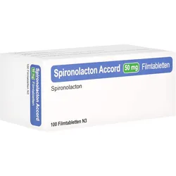 SPIRONOLACTON Accord 50 mg Filmtabletten 100 St