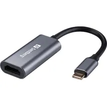 Sandberg USB-C zu HDMI Adapter 10 cm Weiß