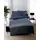 KAEPPEL Skyline Gestreift Blau 135 x 200 cm + 80 x 80 cm