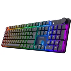 Trust GXT 868 Torix Hochwertige kabellose mechanische Gaming-Tastatur, DE Layout