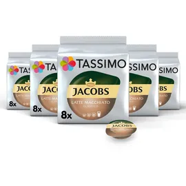 TASSIMO Jacobs Latte Macchiato Classico 5 x 16 St.