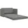 vidaXL Schlafsofa Dunkelgrau 124x204x61 cm Velvet