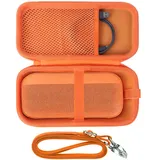 Peyyargo Hart Schutzhülle kompatibel mit Bose SoundLink Flex Tragbare Lautsprecher (2. Gen)/Bose Soundlink Flex Lautsprecher (Orange)