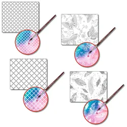 Magisches Zauberpapier Mix, 12 Bogen in 4 Motiven