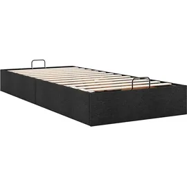 vidaXL Ottoman-Bett 100 x 200 cm Schwarz