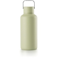 EQUA Timeless Trinkflasche, Edelstahl, 600ml, BPA-frei, auslaufsicher, haltbar, multifunktional, Matcha