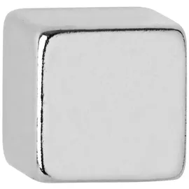 Maul Magnete silber, Metall 1,0 x 1,0 x 1,0 cm, 10 St.