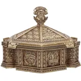 Nemesis Now Harry Potter Schmuckkästchen, Hogwarts, Lunchbox, Gold,