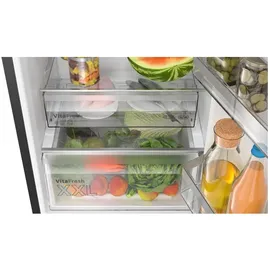 Bosch Serie 4 KGN39EXCF Kühl-Gefrierkombination (363 l, 2030 mm hoch, Dark Inox)