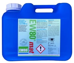 EW80® mat Maschinenwasch- und desinfektionsmittel 1 Karton = 3 x 5 Liter - Kanister
