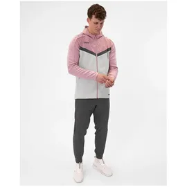 Jako Iconic Trainingsjacke mit Kapuze 851 soft grey/dusky pink/anthra light L