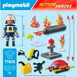 Playmobil Action Löschung eines Gastanks 71826