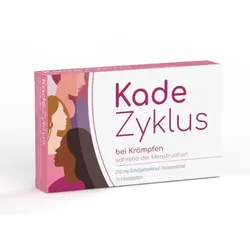 Kade Zyklus bei Krämpfen während der Menstruation 10 St Filmtabletten