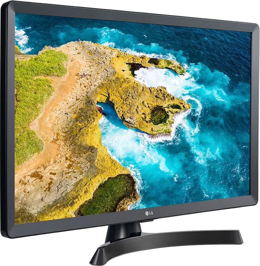 LG TV MONITOR 28" LG HD SMART INTERN ET HDMI VESA DVBT2 DVBS2 (28", LED, HD), TV, Schwarz