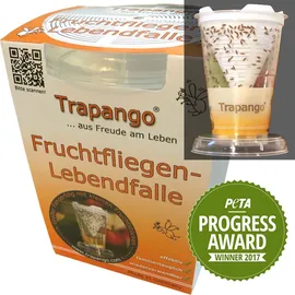 MACUR GmbH Trapango Fruchtfliegenfalle Lebendfalle 2 x