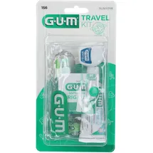 sunstar GUM Travel Kit Zahnbürste+Zahnseide+Zahnpasta