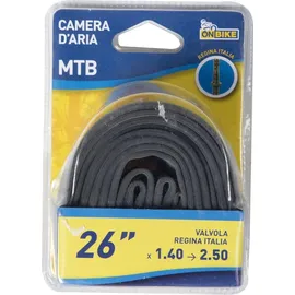 On Bike Schlauch 26 x 1,40 - 2,50 Zoll 40 mm Schrader-Ventil